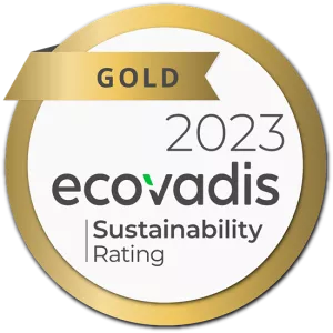 Médaille Ecovadis GOLD 