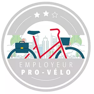 Label Employeur Pro Vélo niveau argent